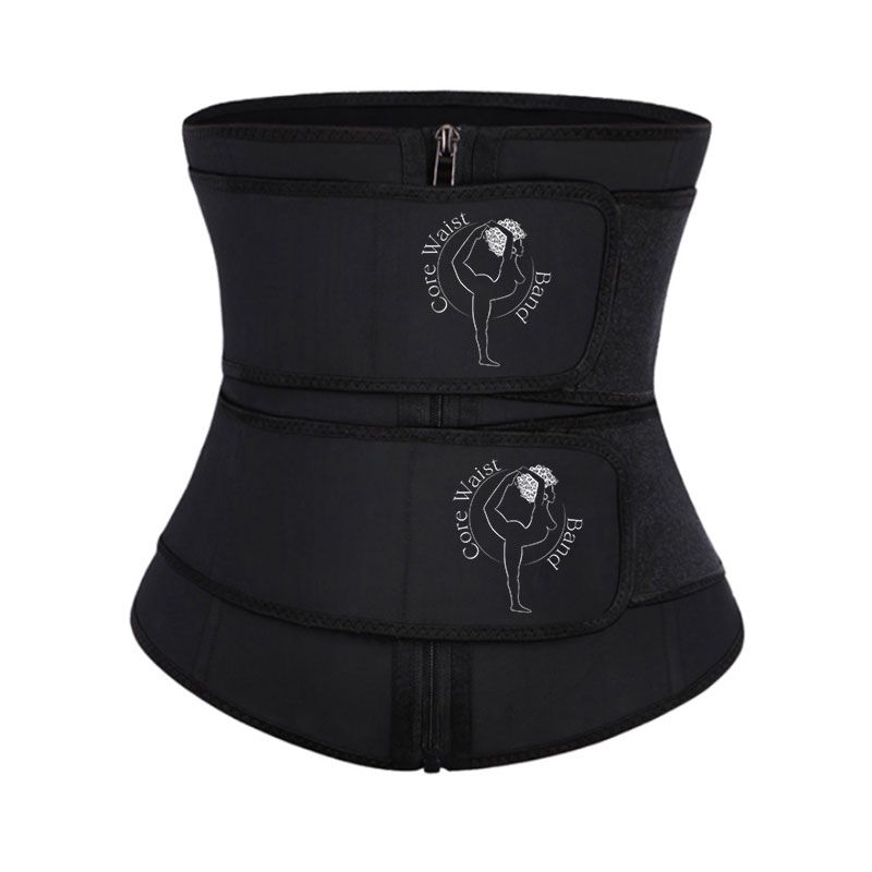 BLACK DOUBLE WAIST BAND