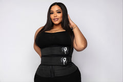 BLACK DOUBLE WAIST BAND