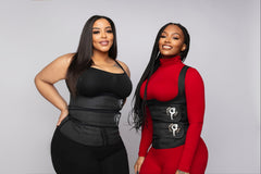 BLACK DOUBLE WAIST BAND